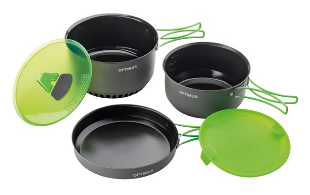 Topf-Set »Optimus Terra Camp 4« Aluminium