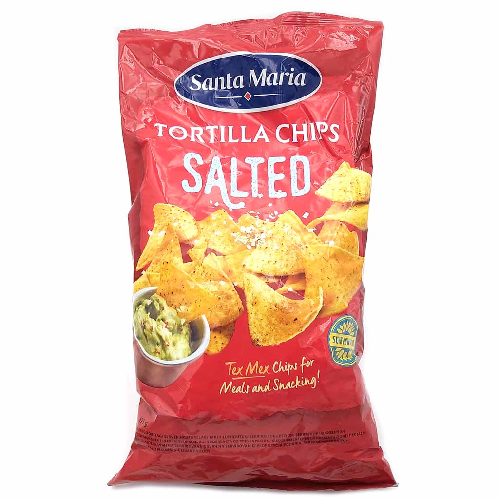 Santa Maria Tortilla Chips Salted 475g MHD:4.2.25