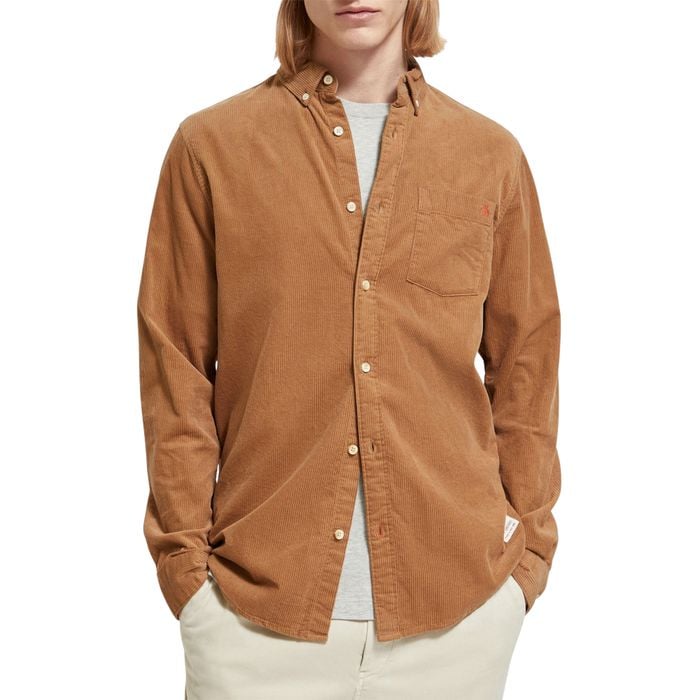 Scotch & Soda Essential Corduroy Overhemd Heren