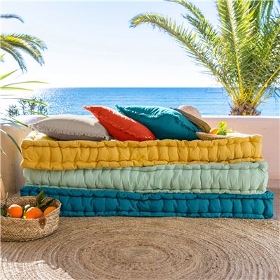 Matelas de sol capitonné uni