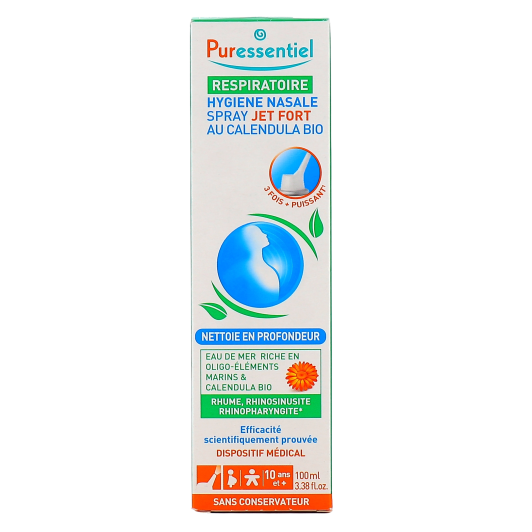 Puressentiel Respiratoire Spray Hygiène Nasale Jet Fort