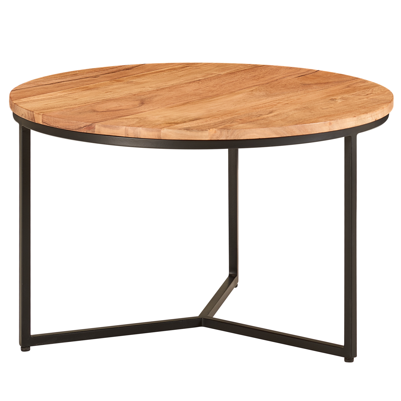 Couchtisch - Akazie hellbraun - 60 cm
