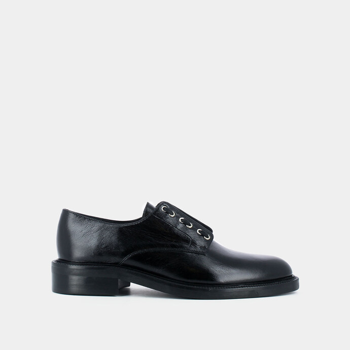 Derbies en cuir  noir