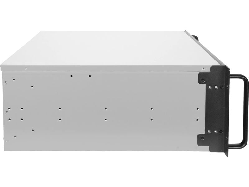 SilverStone Gehäuse RM41-506 Rackmount-Gehäuse mit zwei vorinstallierten 80-mm-PWM-Lüftern