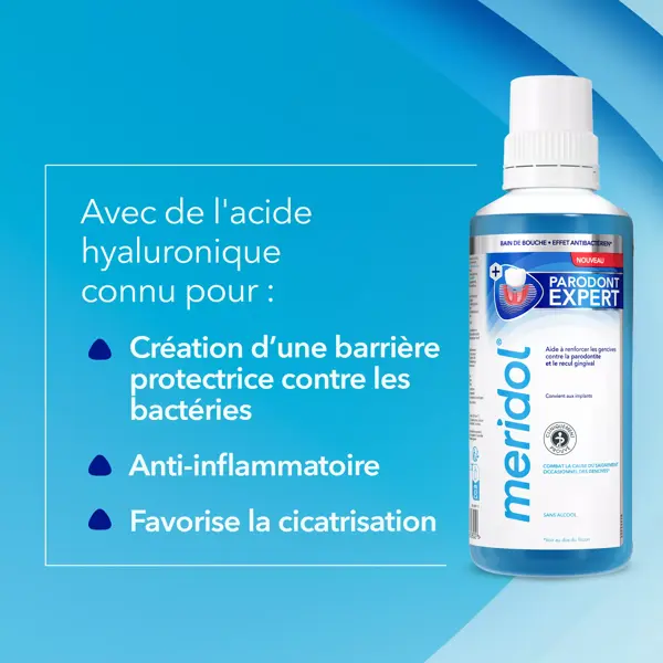 Enxaguante bucal Meridol Parodont Expert 400ml