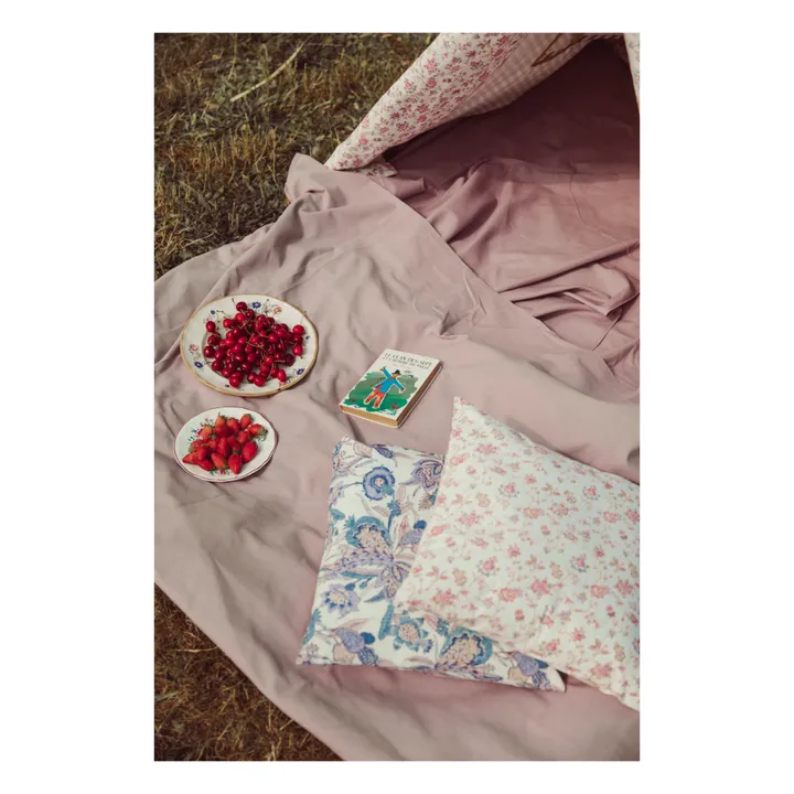 Louise Misha Taie d'oreiller Valerie en coton bio | Violet