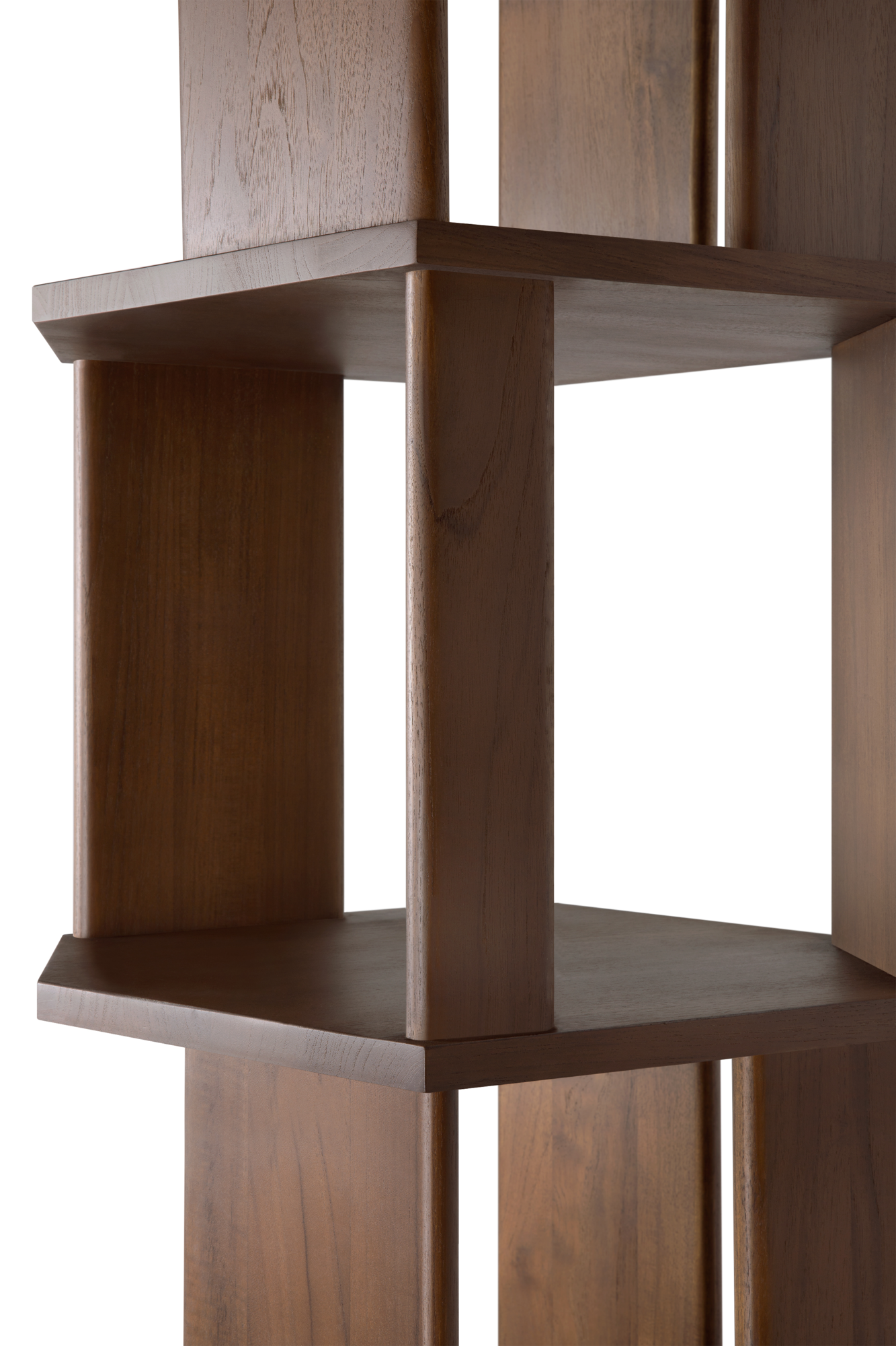 Ethnicraft - Stairs kast - bruin teak - gelakt - 45x46x204