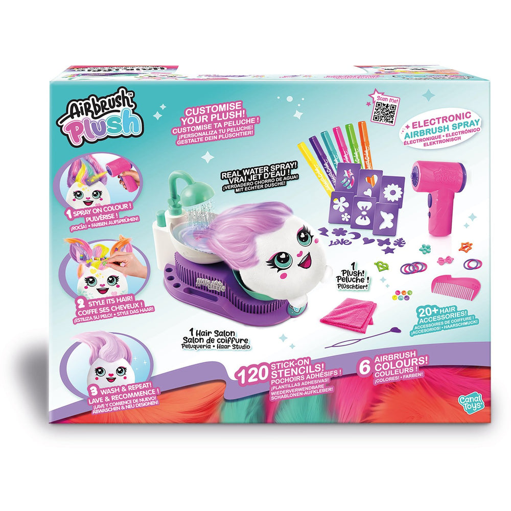 Køb Airbrush Plush Hair-Iffic Hair Frisørsalon