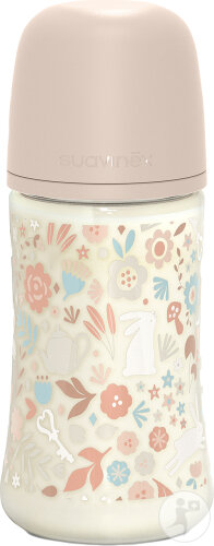 Suavinex Biberon 270ml Tétine SX Pro M Wonderland Rose 1 Pièce