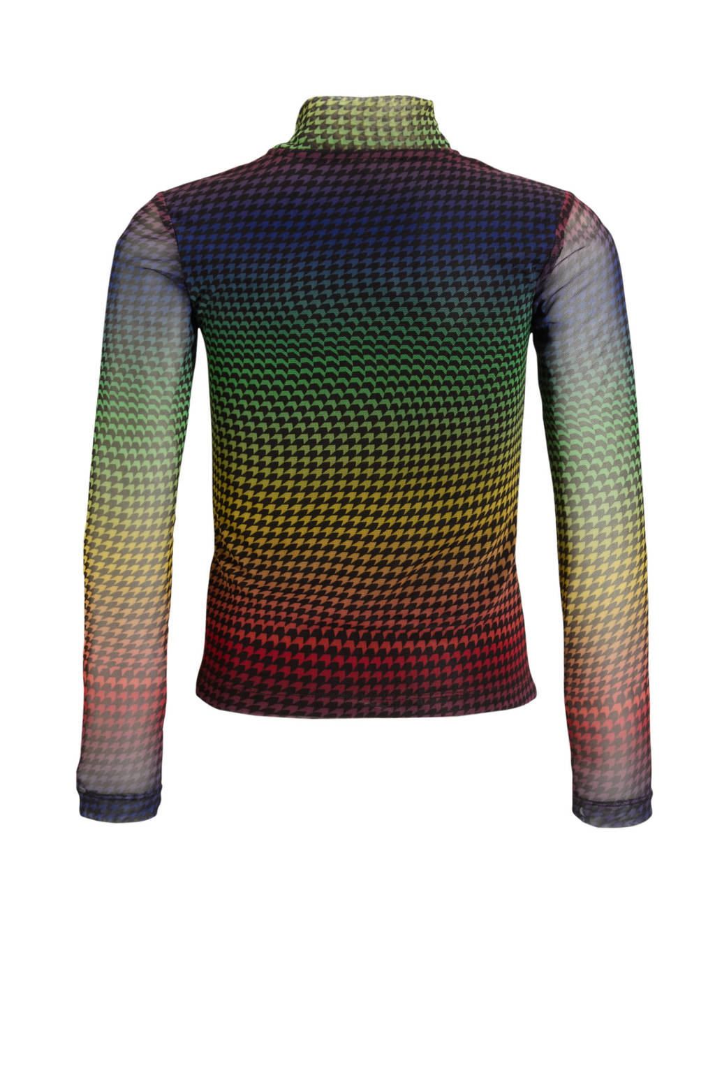 Coolcat Longsleeve Rainbow Mesh Top