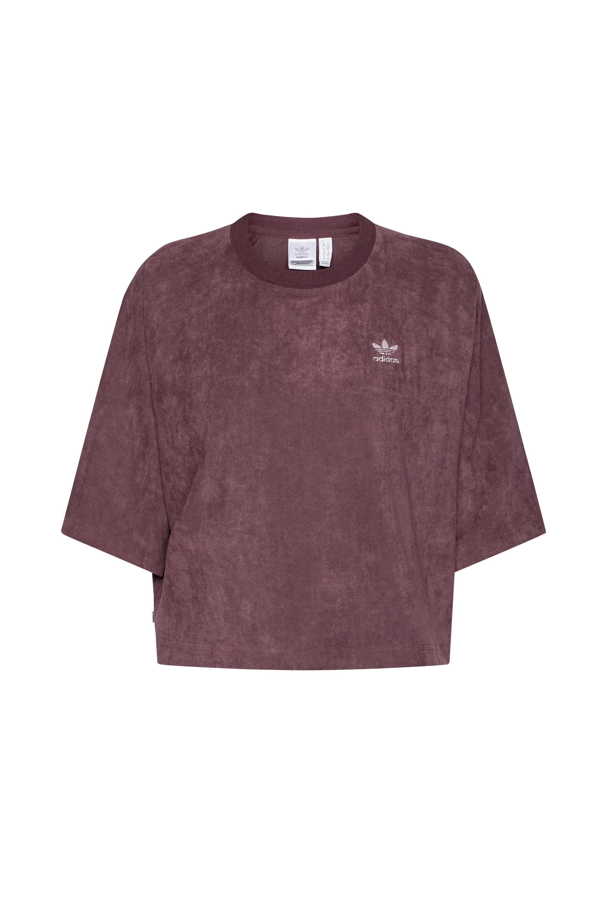 ADIDAS T-SHIRT SUEDE Violet