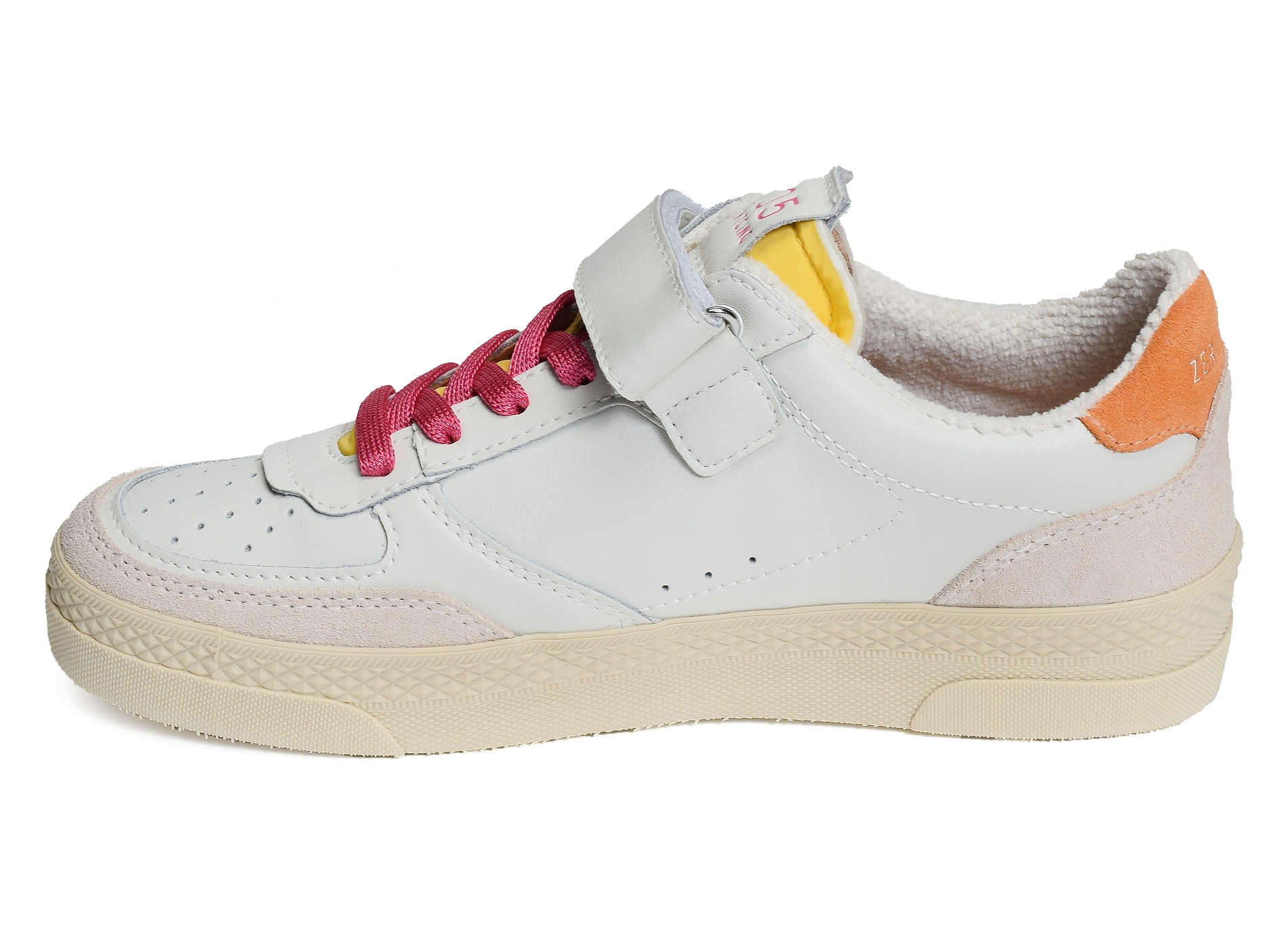 Hazel velcro blanc