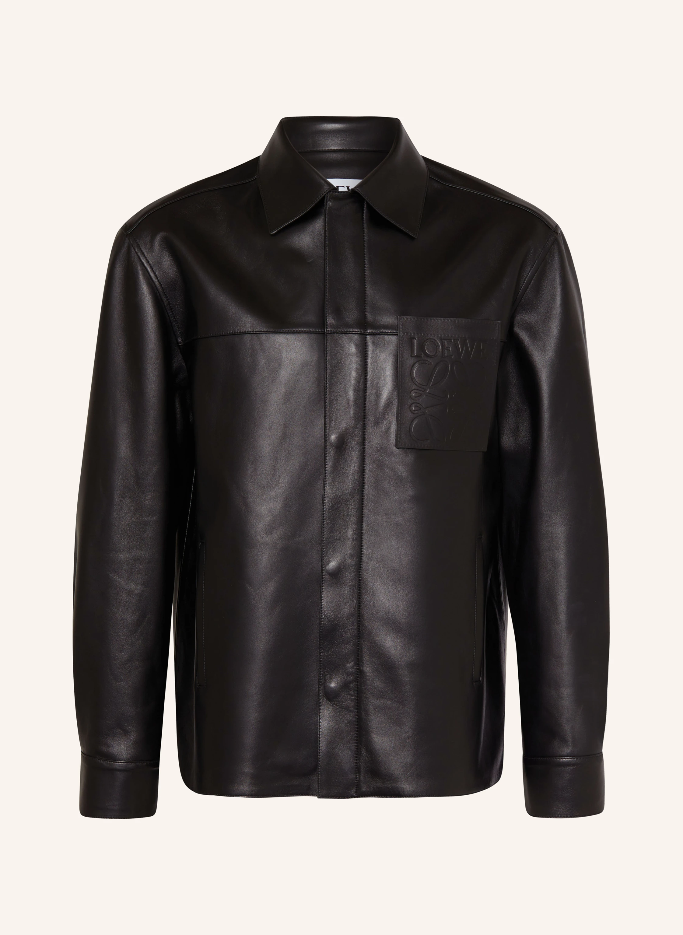 LOEWE Leder-Overjacket