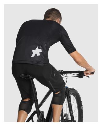 Maillot Manches Courtes Assos Trail Jersey T3 Noir