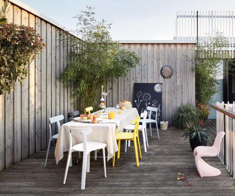 Vitra Panton Junior kinderstoel wit