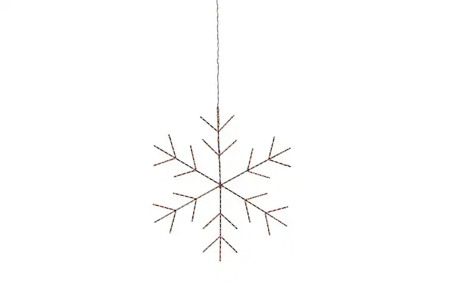 STT LED Dekofigur »Angel Flake 50 cm« Warmweiss