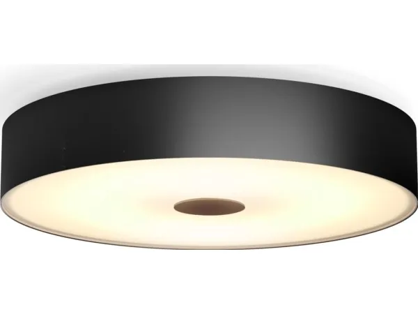 Philips Hue White ambiance Fair - Loftslampe - LED - 25 W - klasse F - varmt til køligt hvidt lys - 2200-6500 K - sort