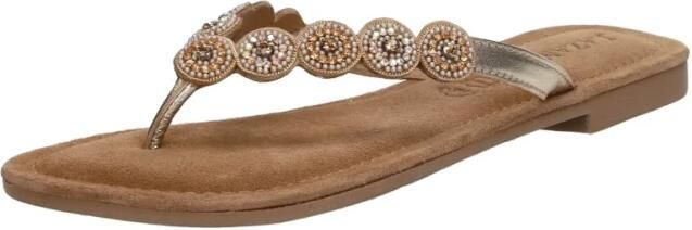 Lazamani Beads Small Rounds Teenslippers Dames