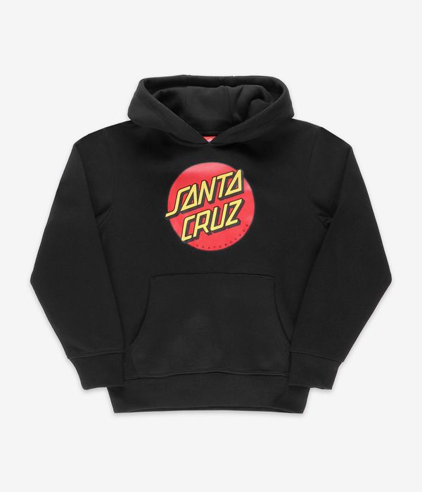 Santa Cruz Classic Dot Hoodie kids (black)