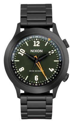 Montre Nixon Drifter 40 Gunmetal/Kobu Green