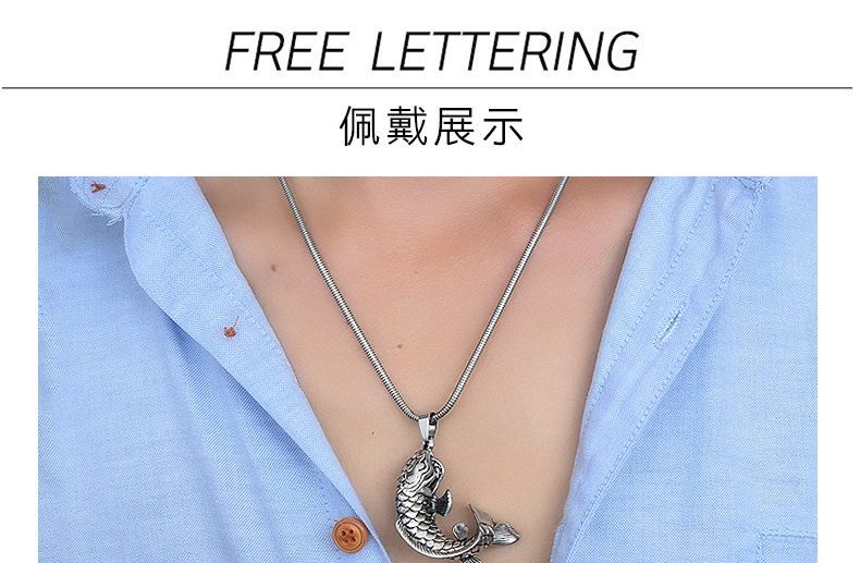 Soosina - Koi vis hanger ketting