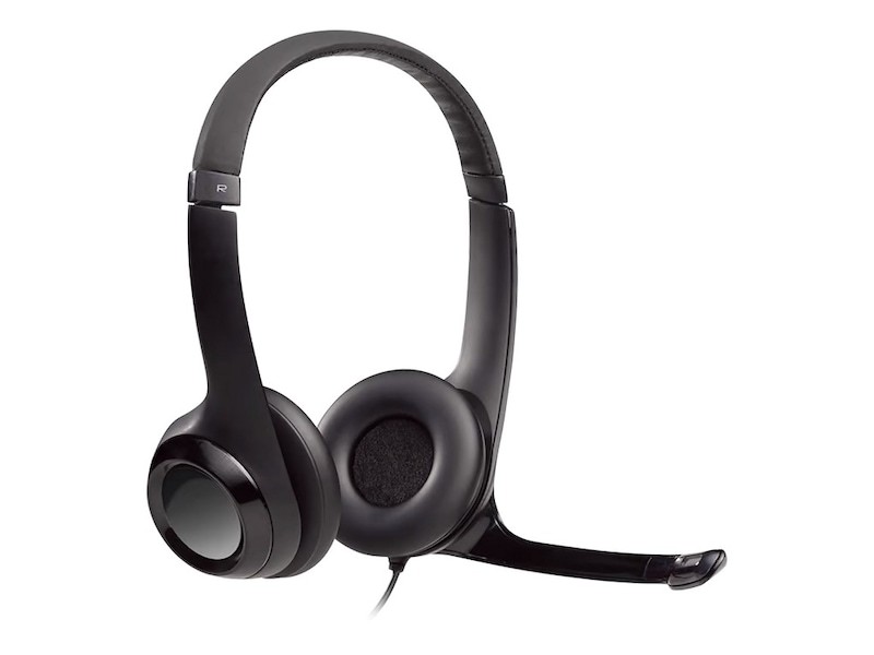 Logitech - H390 USB Headset black