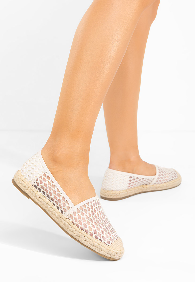 Espadrilles femme beige Desira