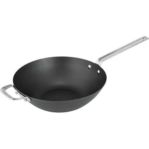 SCANPAN Black Iron Omslags Wok, Ø30 cm