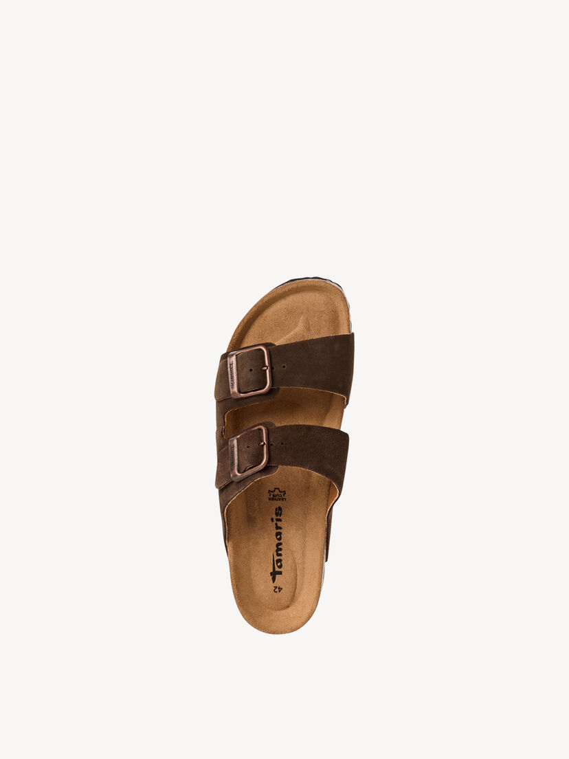 Leren Slipper - bruin