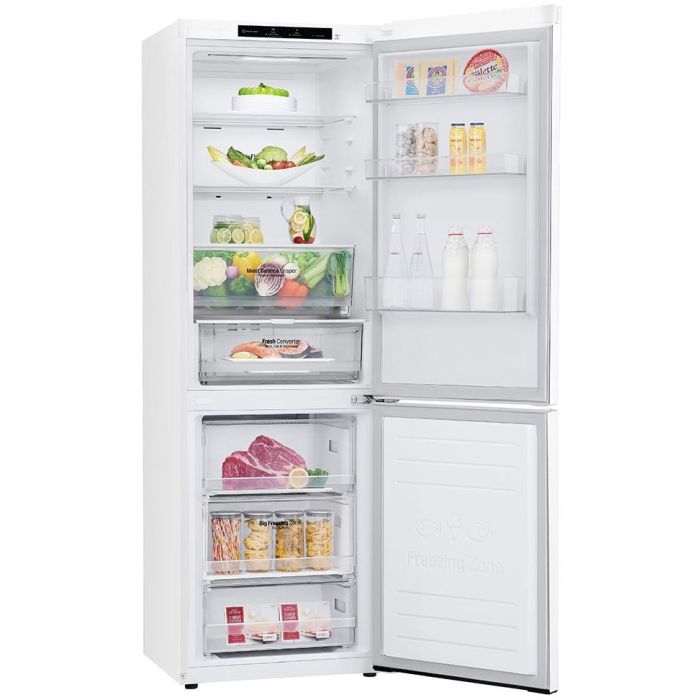 LG Kühl- Gefrierkombination GBB61SWGCN1 Super White