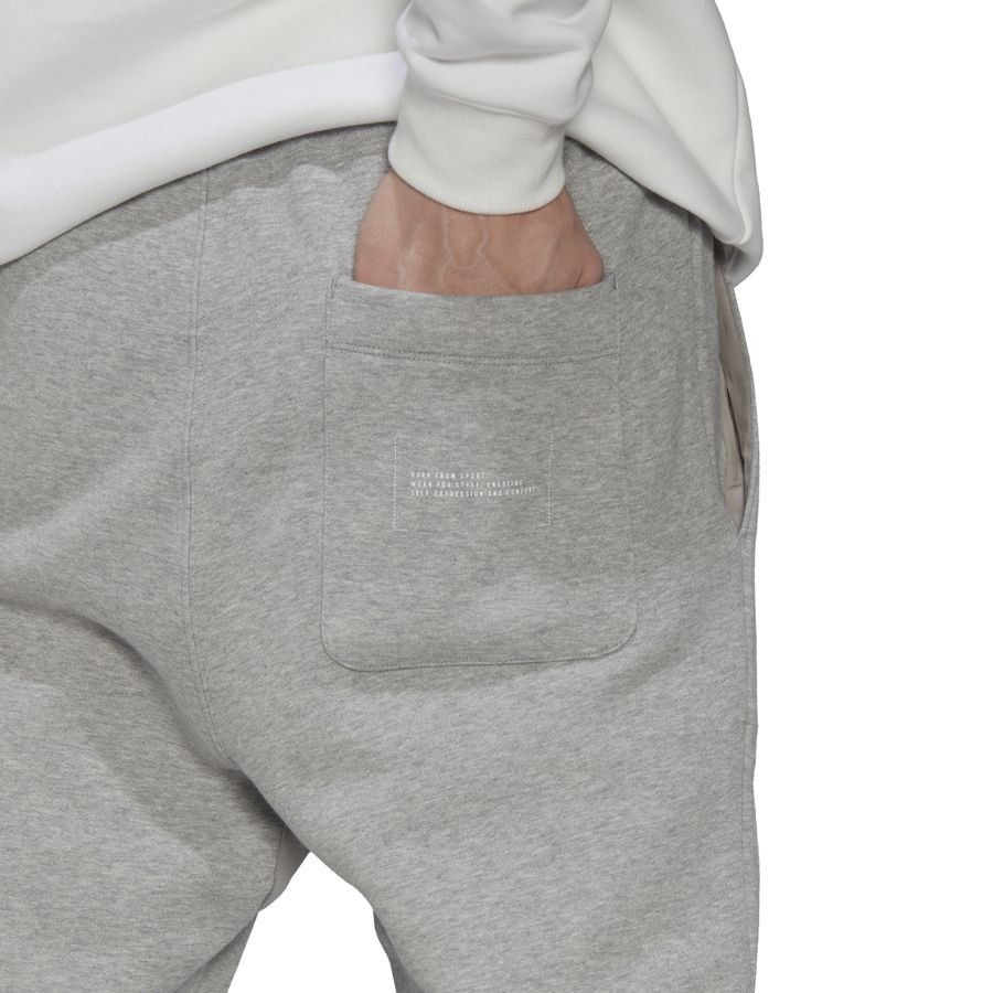 adidas Bas de Survêtement Fleece - Gris/Blanc