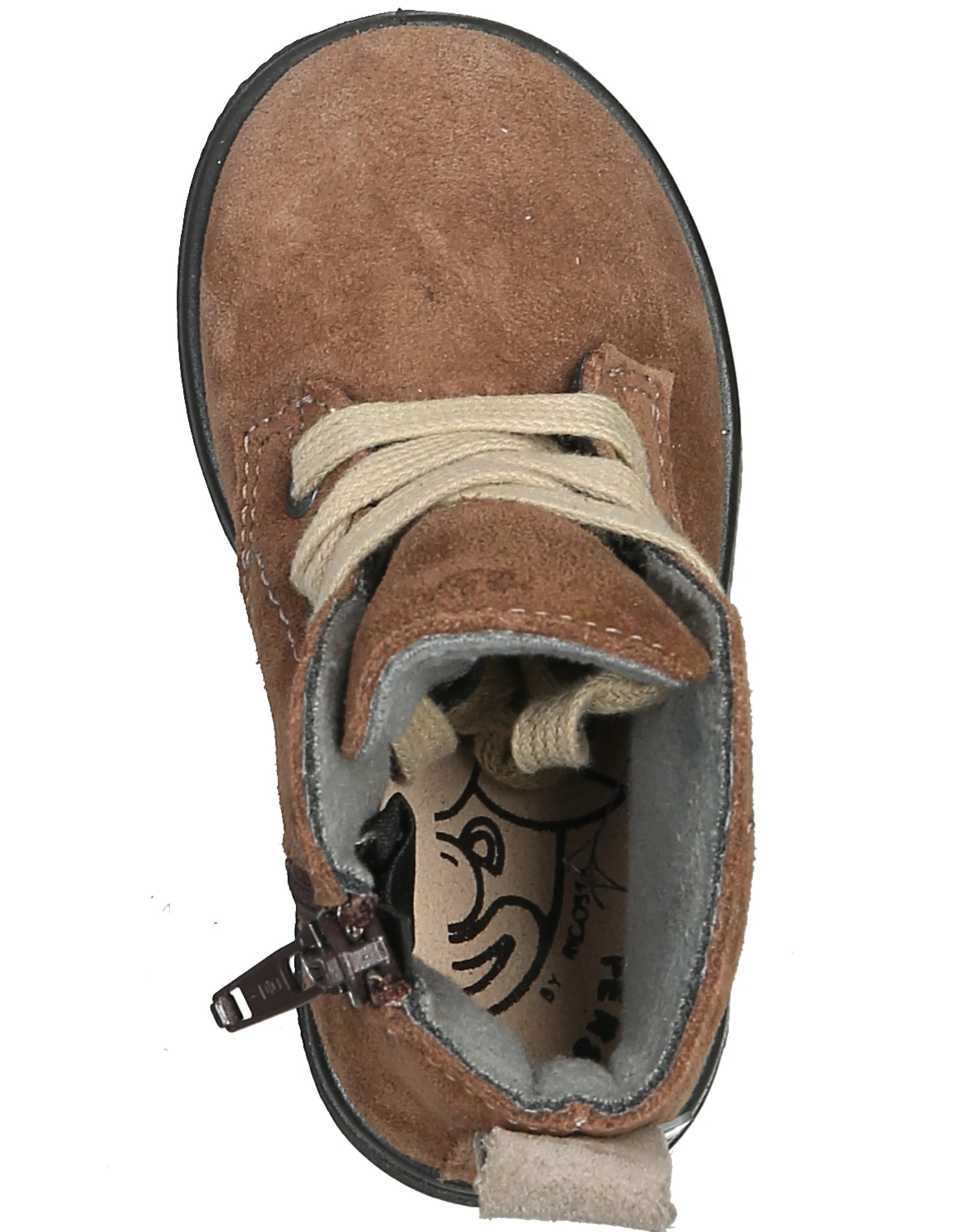 Schnürstiefel ILVY in kastanie
