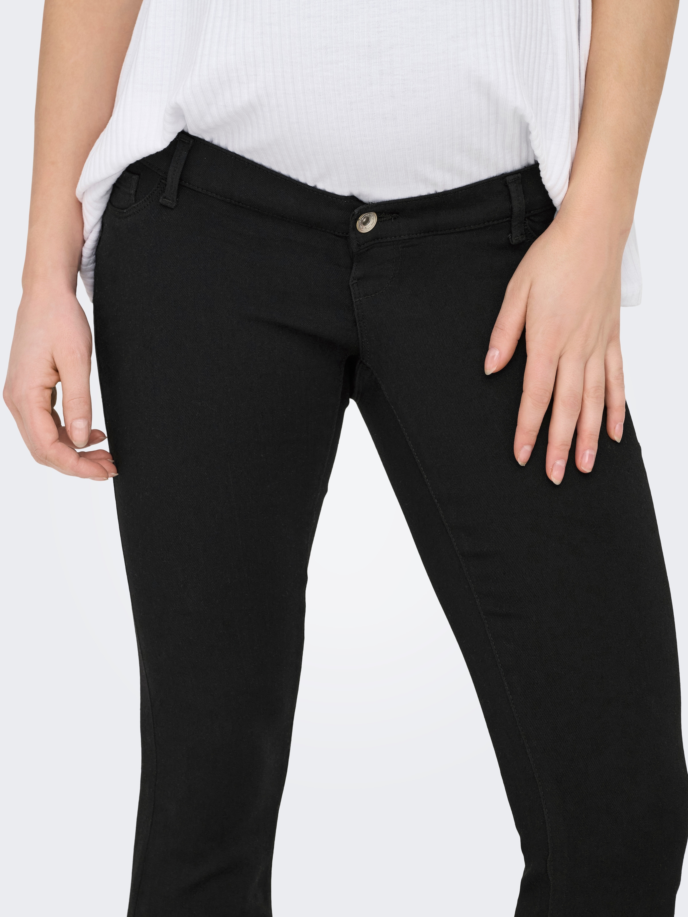 ONLY MATERNITY Push-up-Jeans »OLMRAIN LIFE REG PUSH UP FLARED NOOS«