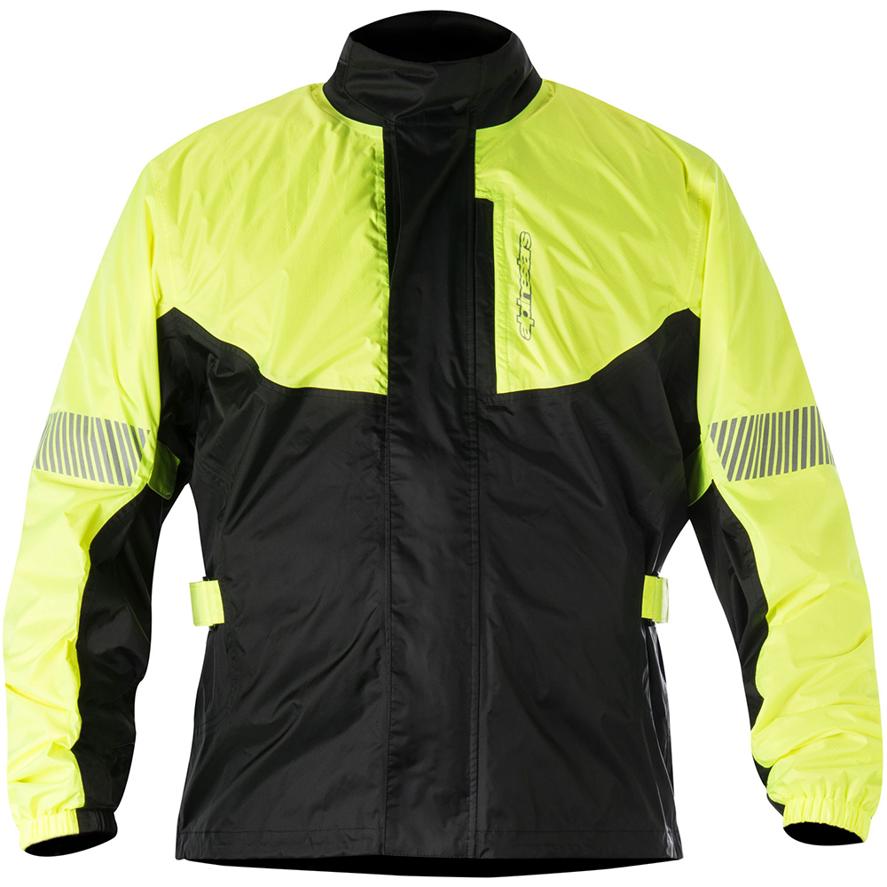 Alpinestars - Veste de pluie Hurricane Noir / Jaune fluo