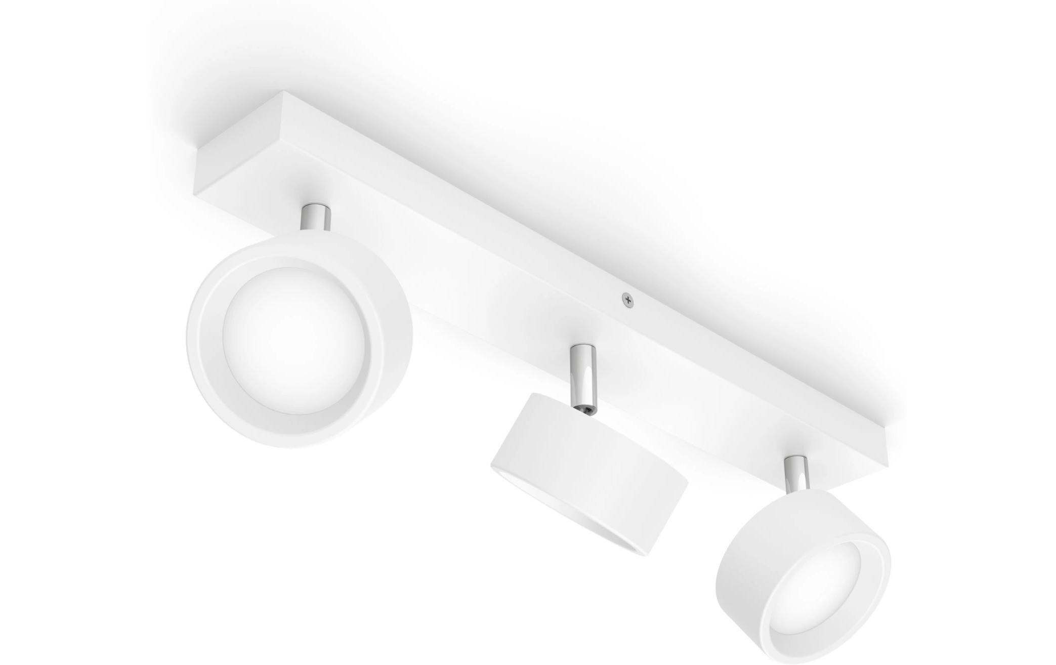 Aufbauspot Bracia 3 x 5.5W 2700K WeissLED-Spotleuchte