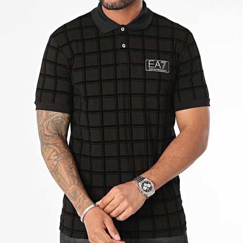 Polo Manches Courtes 6RPF04-PJSNZ Noir