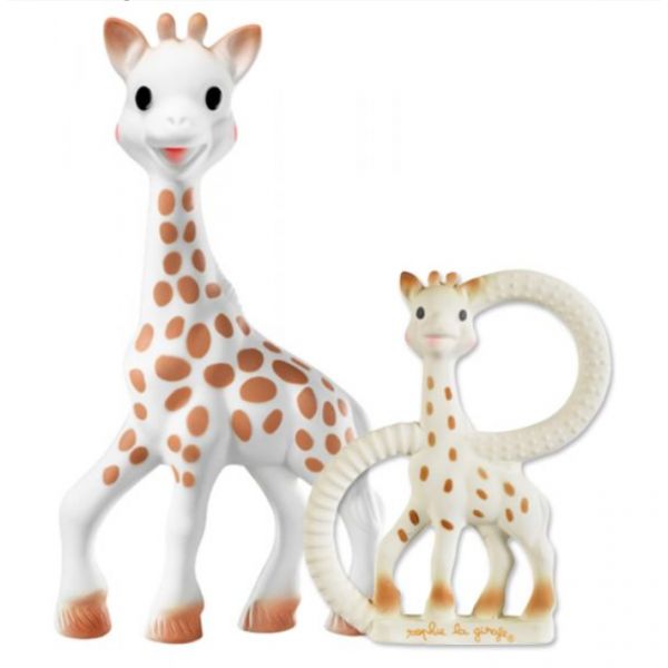 Sophie la Girafe Conjunto Prenda Girafa   Anel Dentição