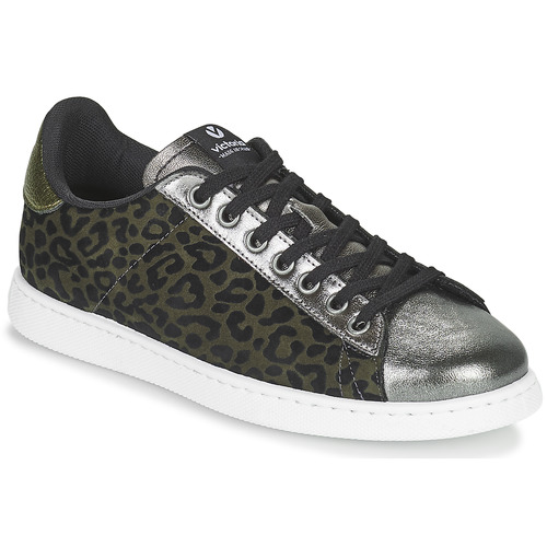 Victoria - TENIS LEOPARDO - Kaki