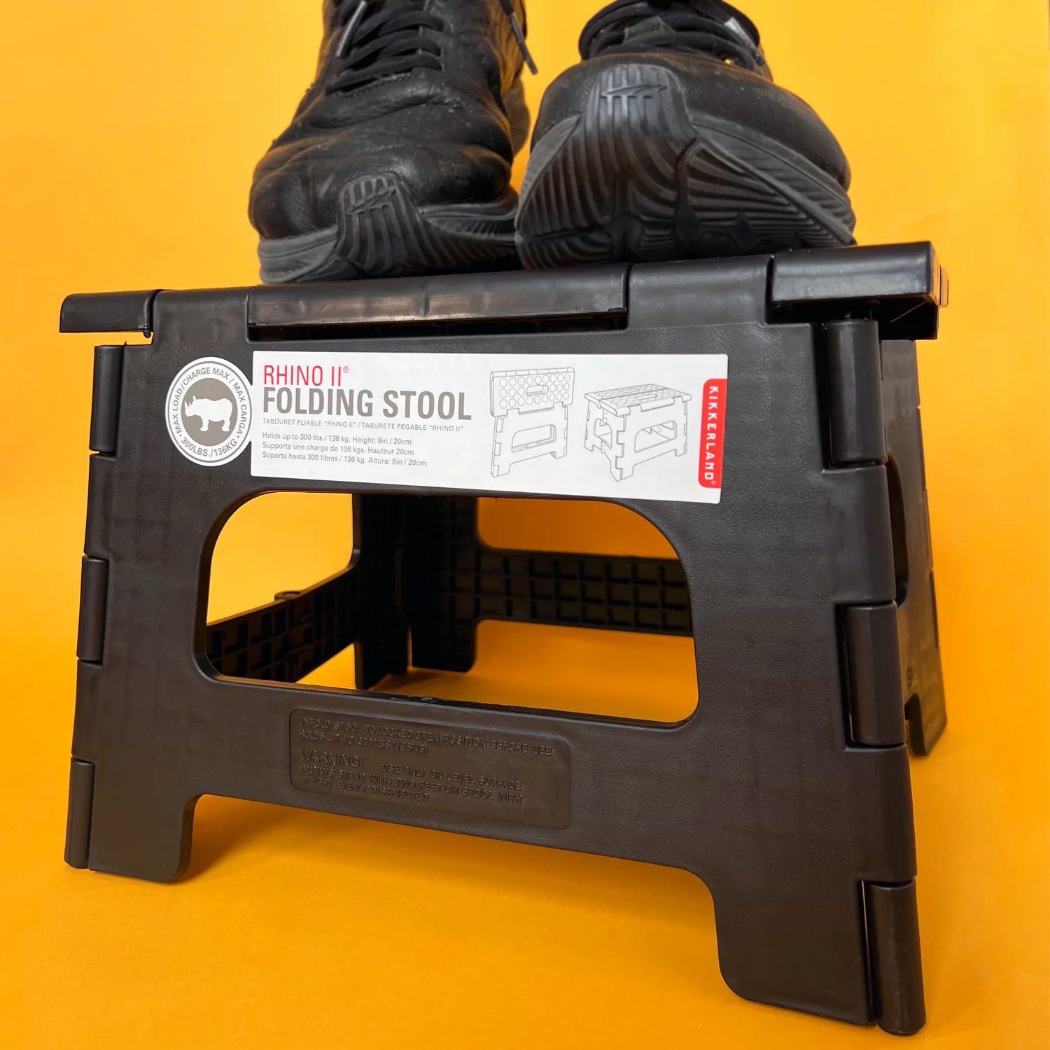 Rhino® II Step Stool Black