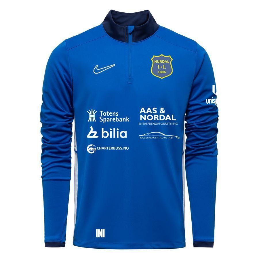 Hurdal IL Nike Maillot d'Entraînement Academy 25 - Bleu/Bleu Marine/Blanc
