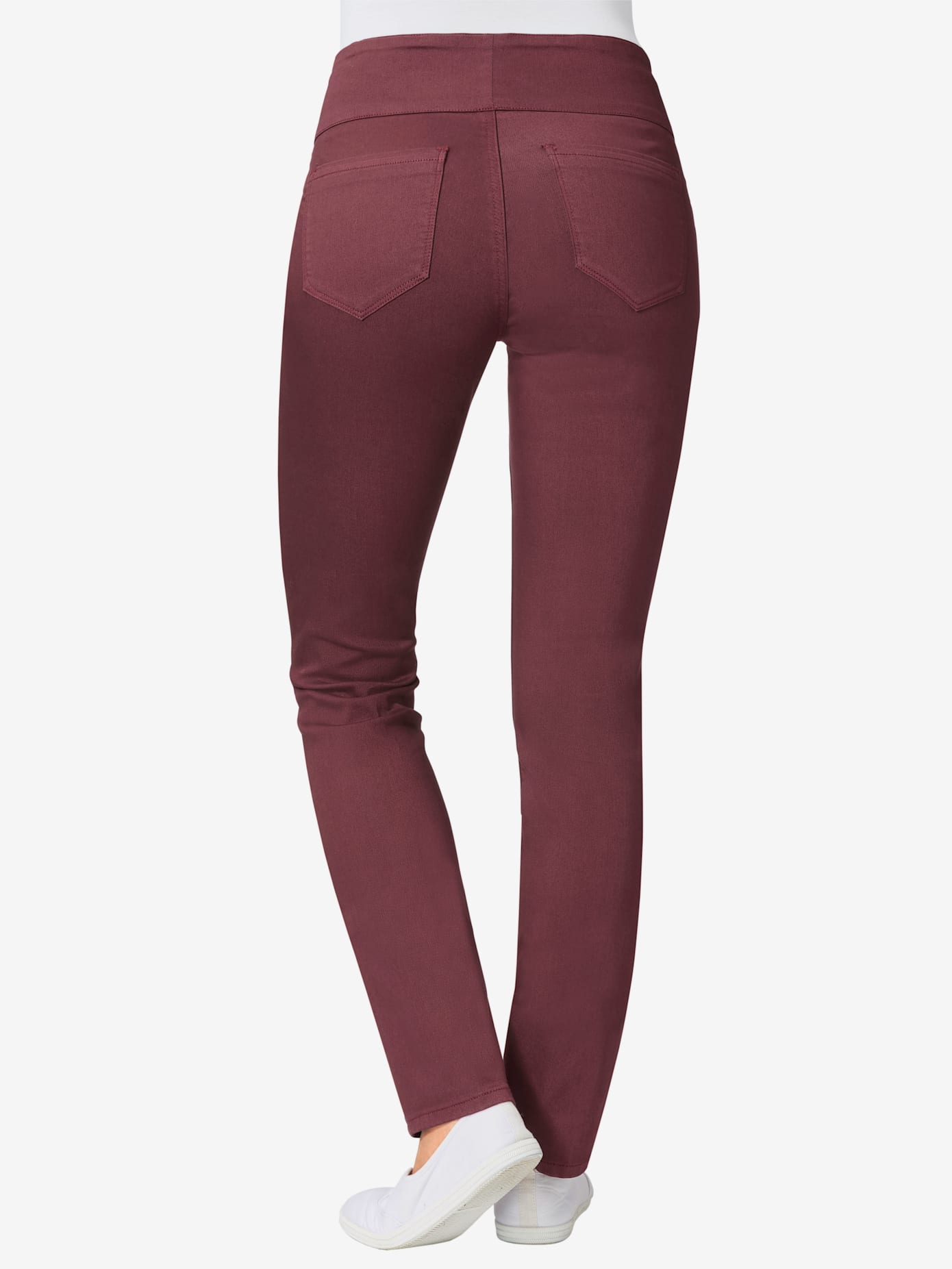 Pantalon avec ceinture large élastique et poches