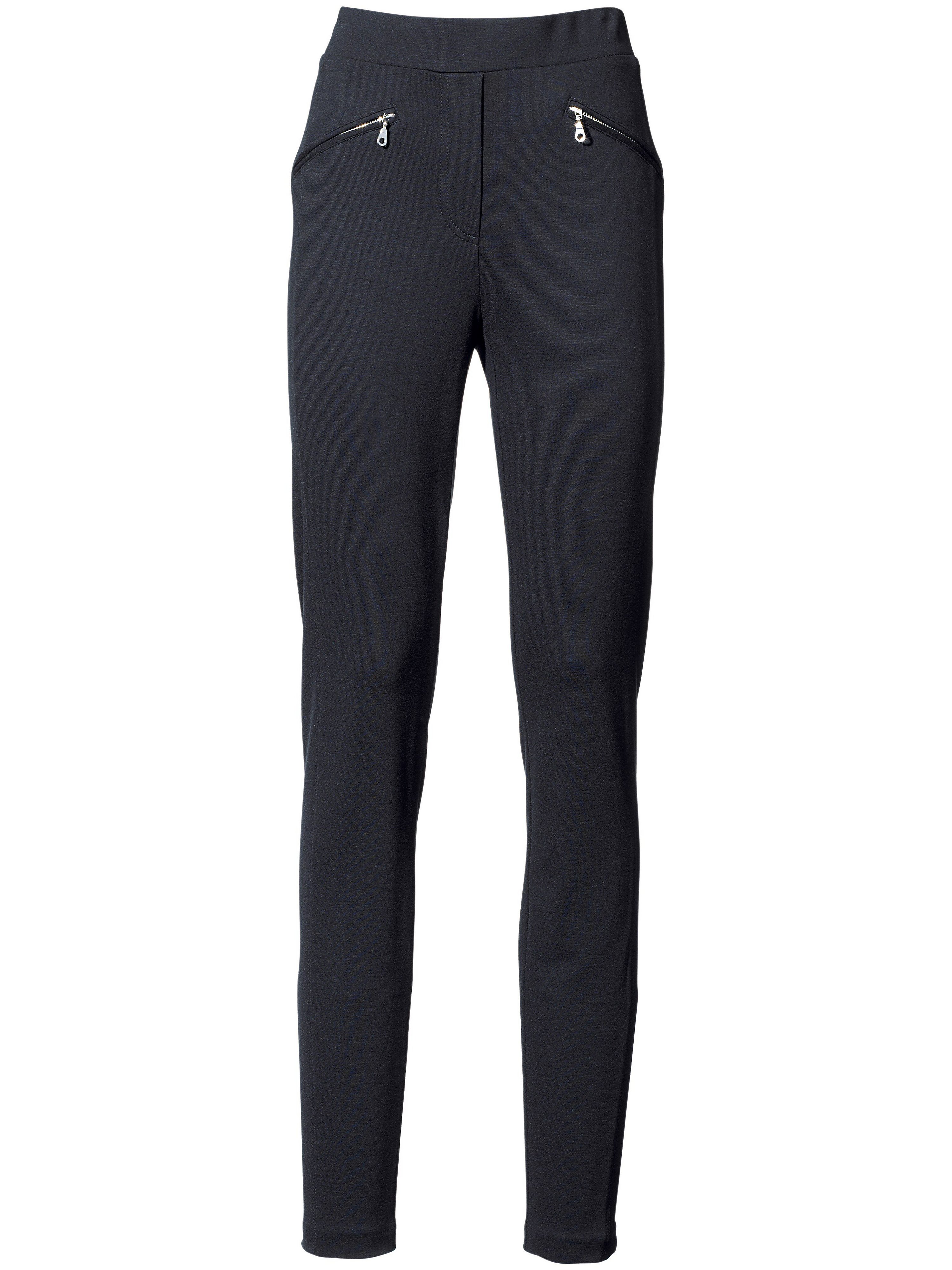 Knöchellange Jersey-Schlupfhose Passform Sylvia