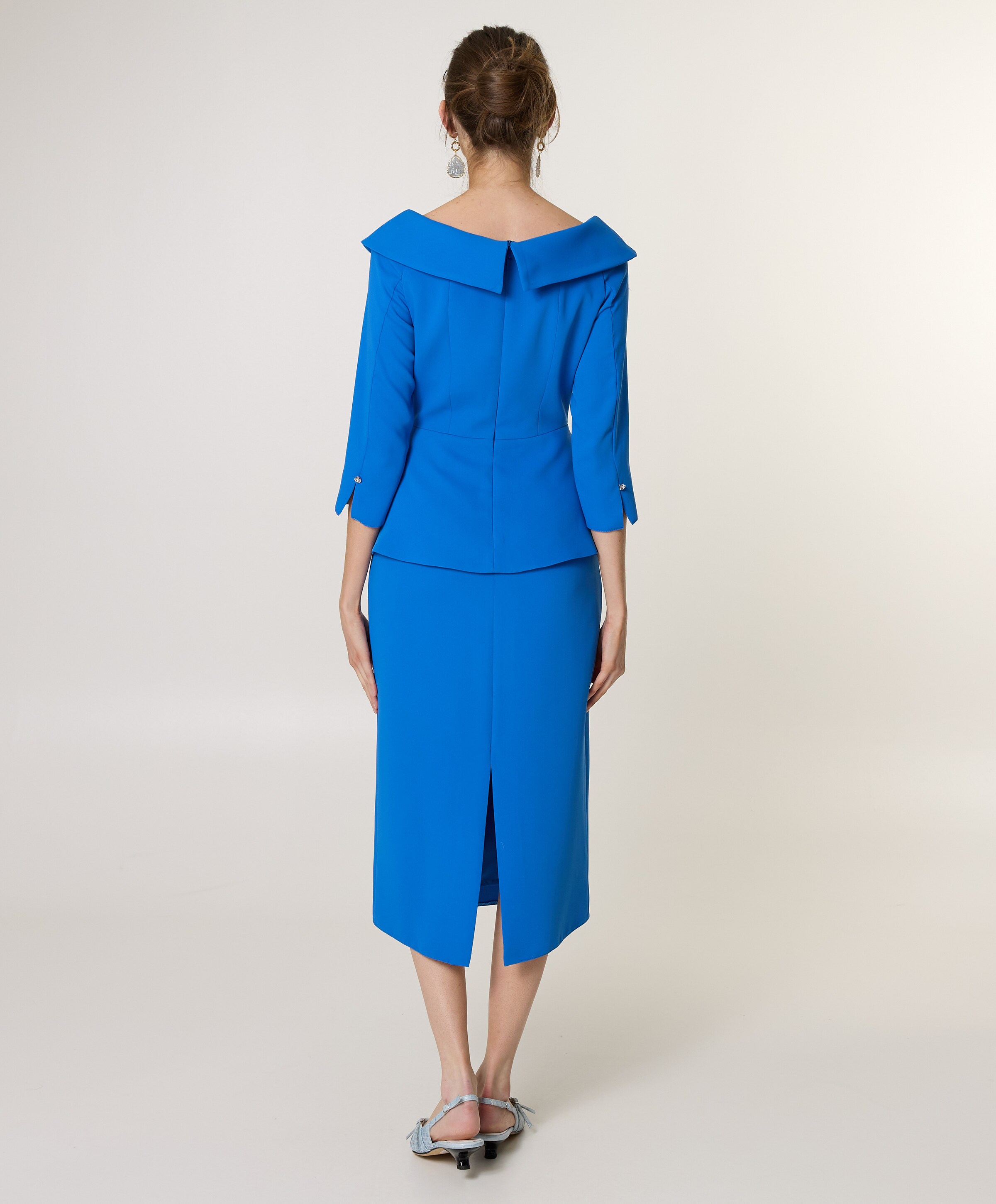 Sonia Peña Dames jurk blauw
