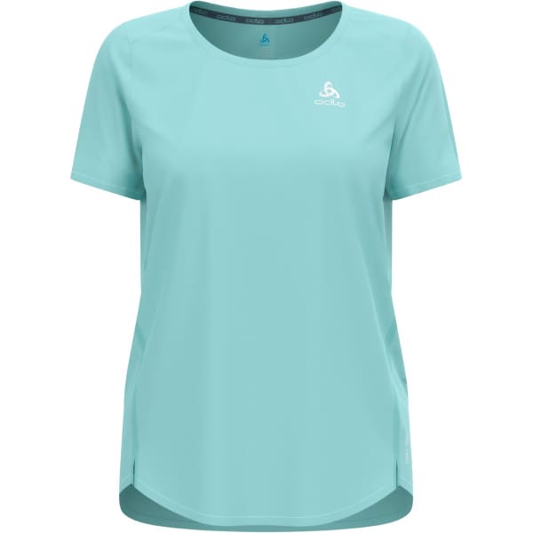 T-shirt running ODLO CREW NECK S/S ZEROWEIGHT CHILL-TEC W AQUA HAZE