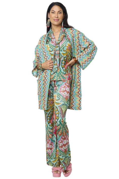 Tessa Koops multi color dames blouse