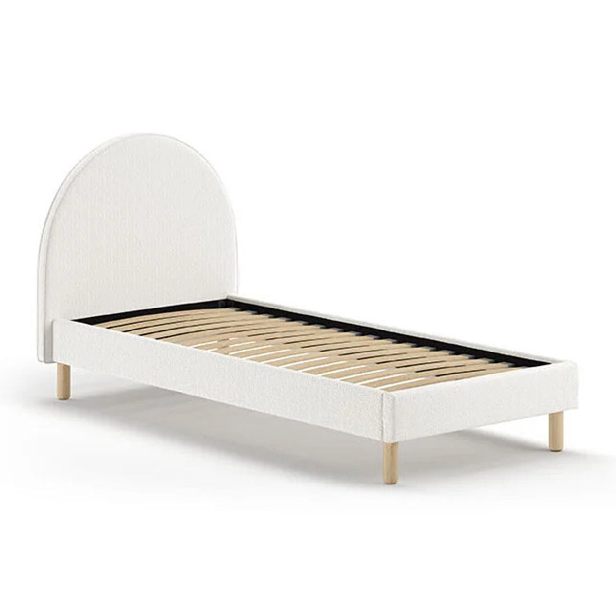 Vipack Moon Eenpersoonsbed 90 x 200 cm - Wit