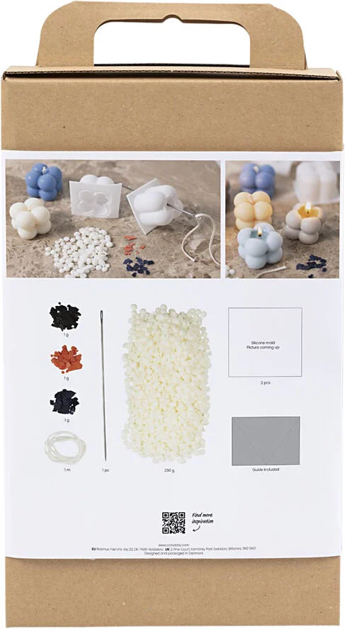 Creativ Company DIY Kit Lysstøbning, Bubble soyalys
