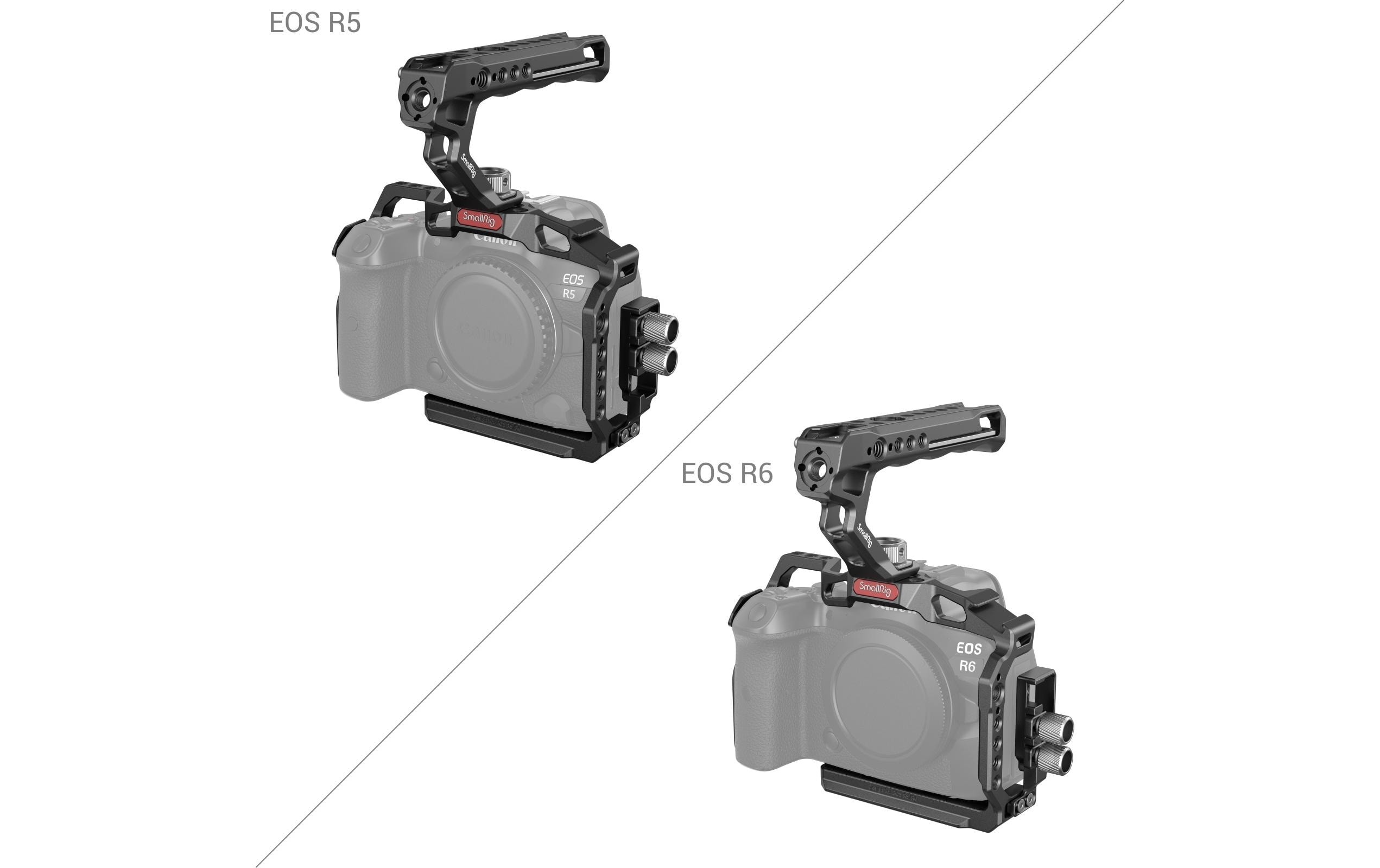 Cage Handheld Kit Canon EOS R5/R6/R5C<br>Kamera-Käfig mit Obergriff für Canon EOS R5/R6/R5C