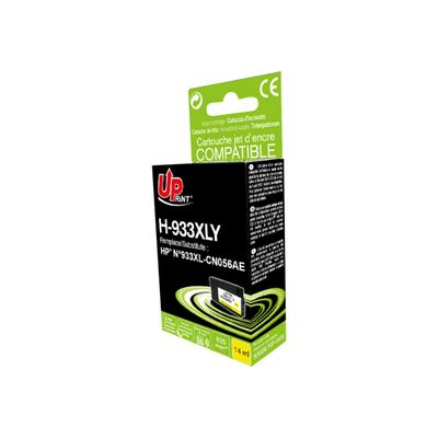 Cartouche compatible HP 933XL - jaune - Uprint