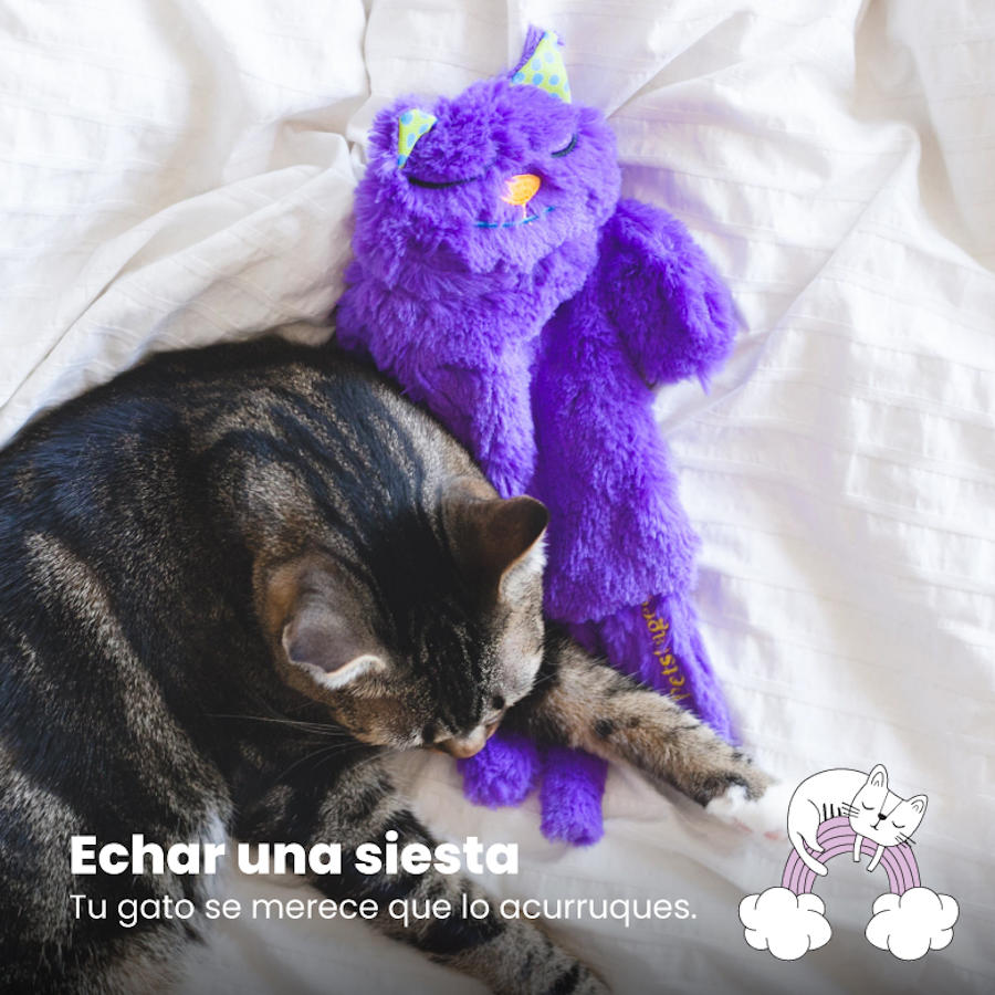 Almofada de Pelúcia Relaxante para Gatos Outward Hound Catstages Purr Pillow Kitty